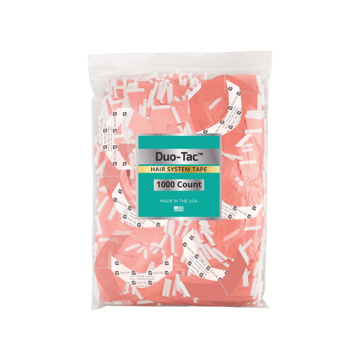 Walker Tape® Duo-Tac - A Contour, 1000pc/Bag