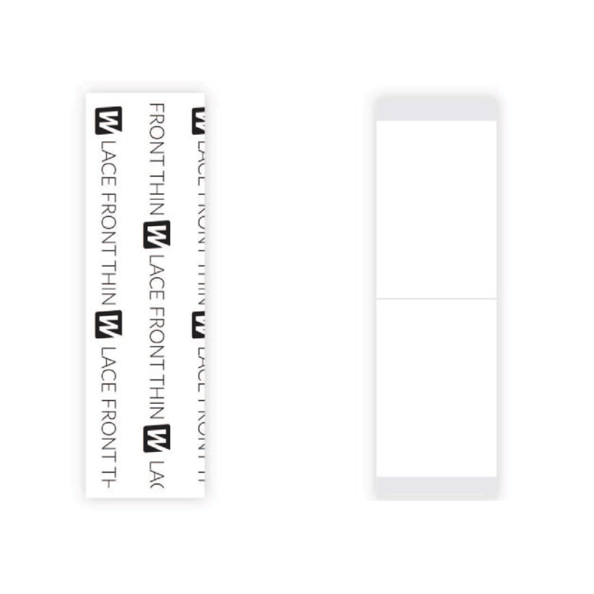 Walker Tape® Lace Front Thin - 1" X 3" Strips, 36pc/Bag