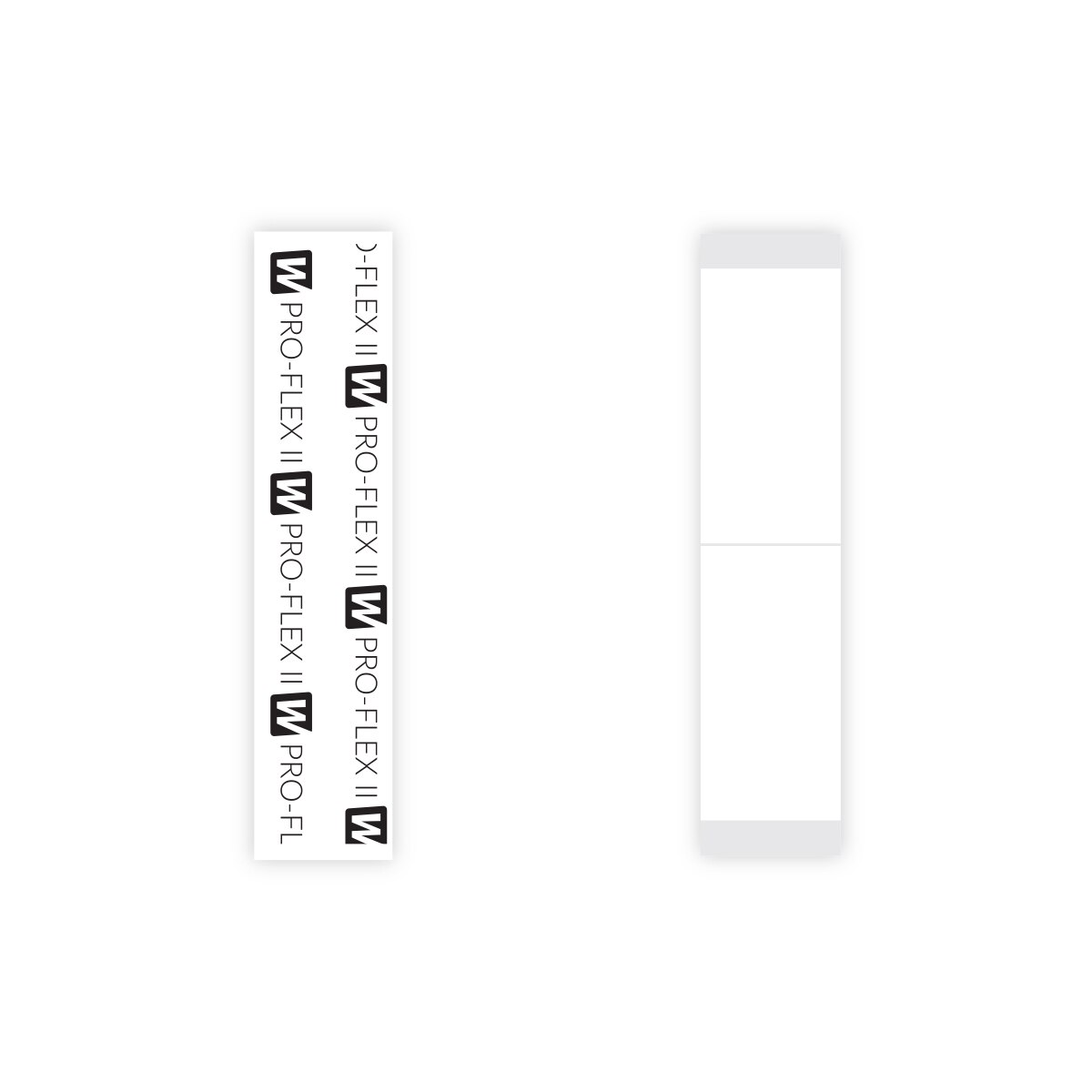 Walker Tape® Pro-Flex II - 3/4" X 3" Strips, 36pc/Bag