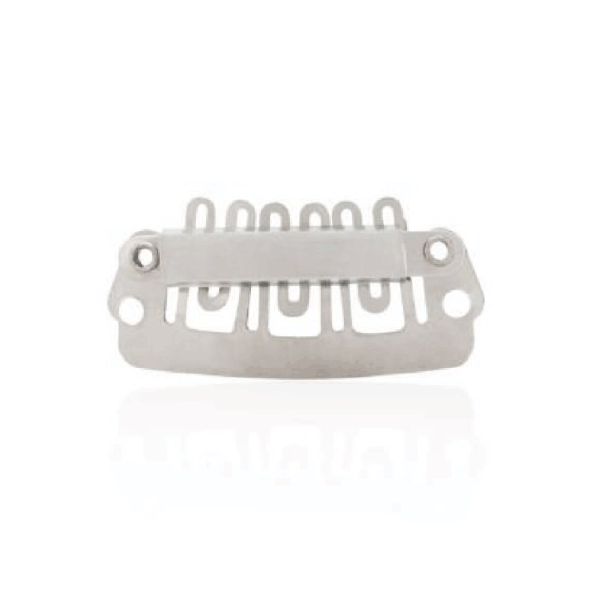 Walker Tape® 6-Finger Silicone Clips - Medium Silver, 12pc/Bag