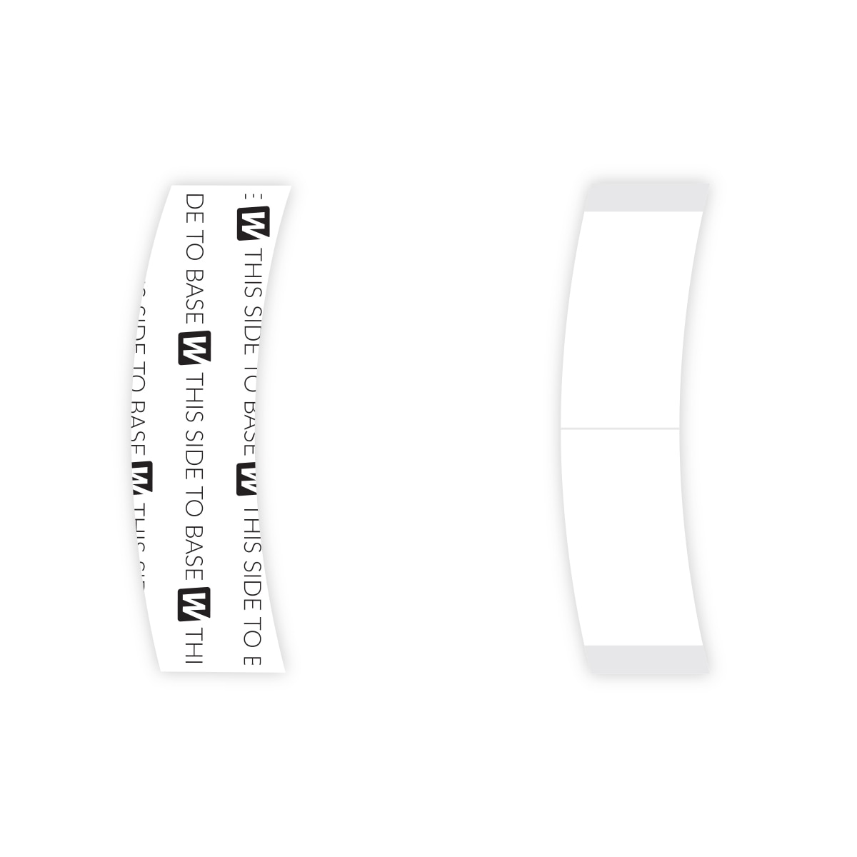 Walker Tape® This Side To Base - C Contour, 36pc/Bag